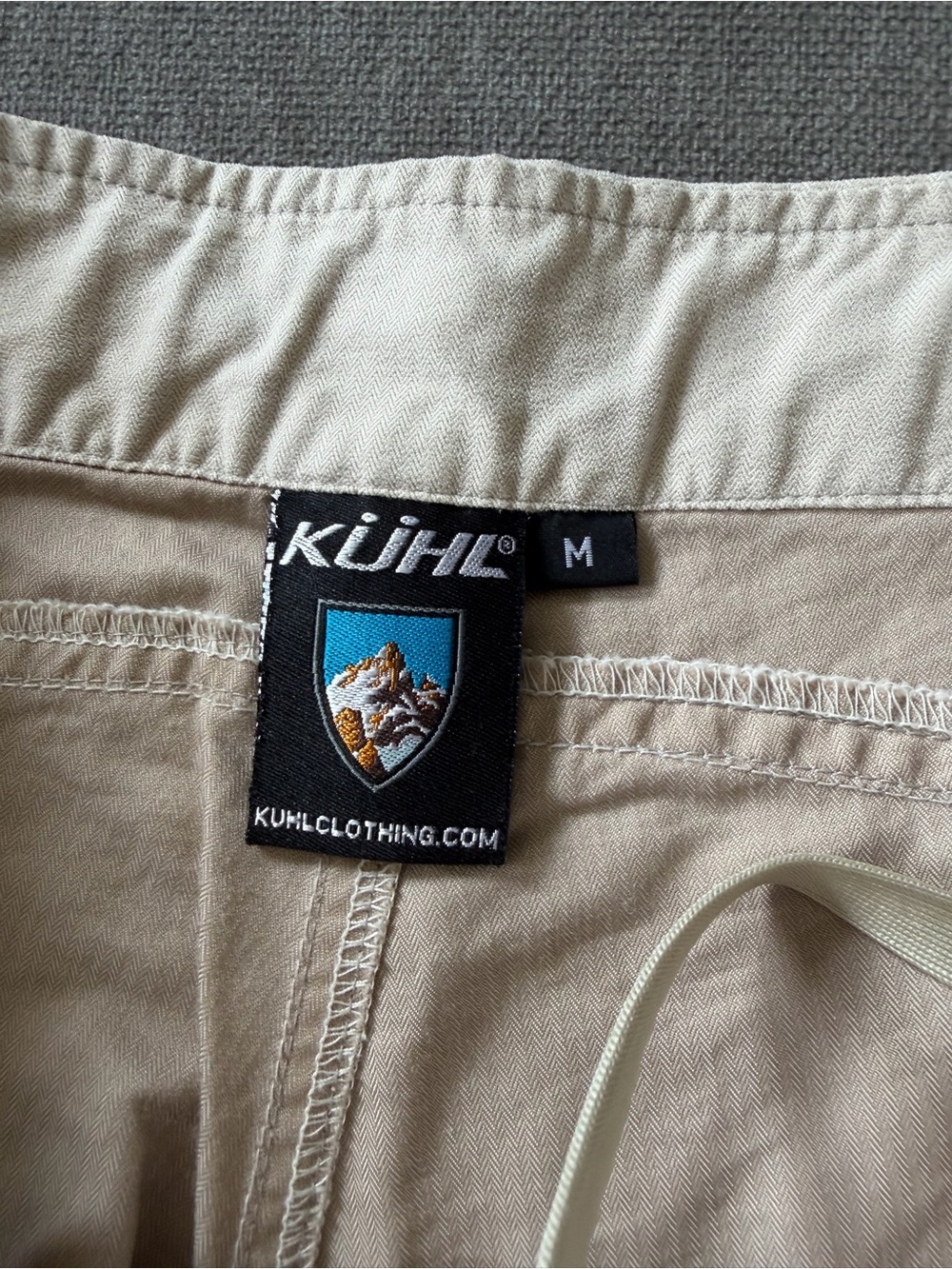 Kuhl Hiking Capris Khaki Gorpcore M - Picture 2 of 6